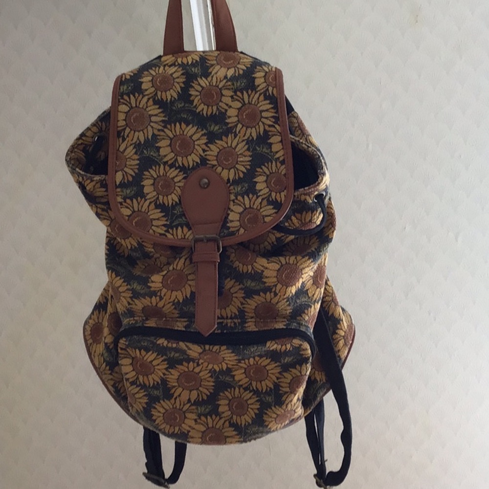 Sunflower Canvas Back Pack Fall - image 1